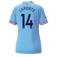 Manchester City Aymeric Laporte #14 Fußballbekleidung Heimtrikot Damen 2022-23 Kurzarm